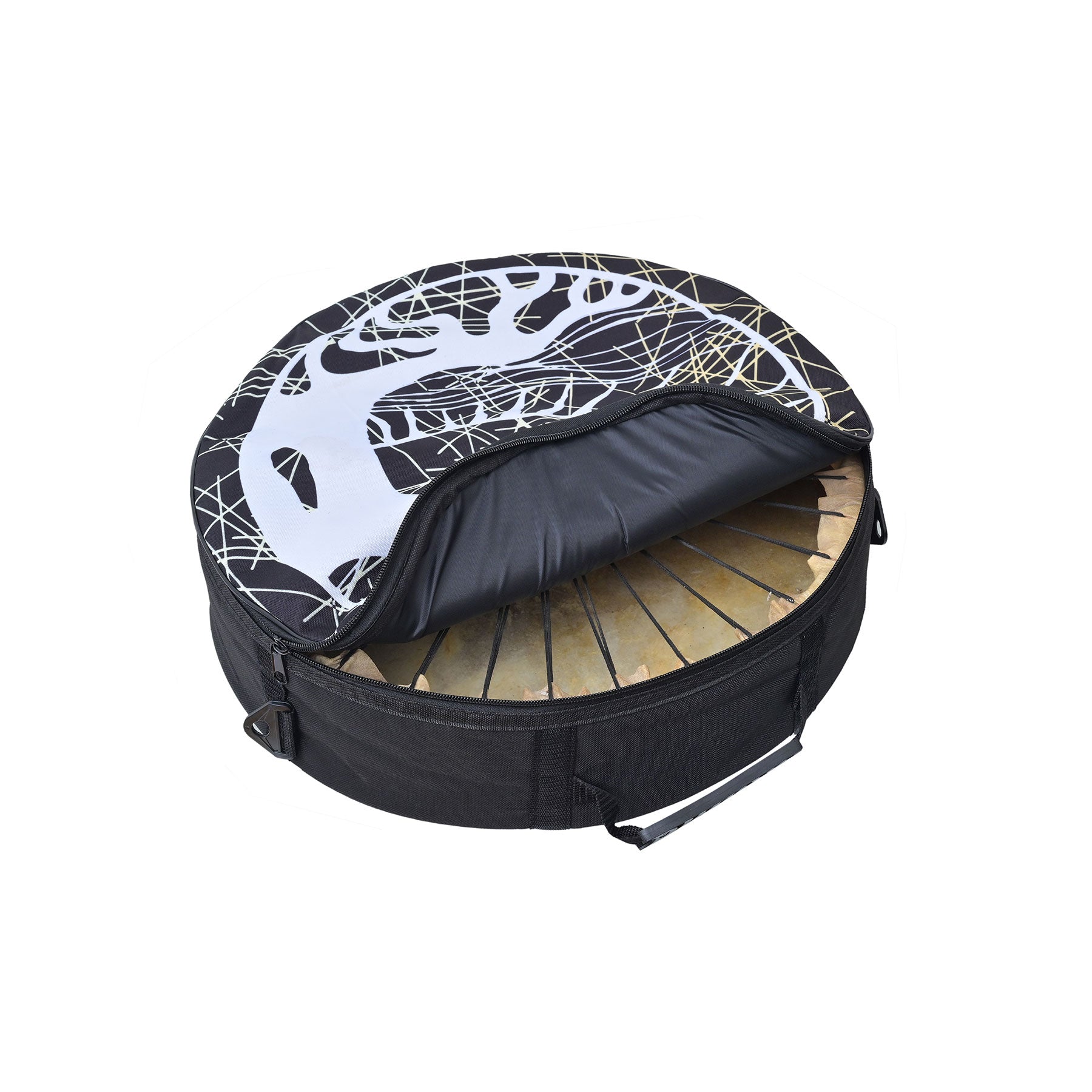 New Sublimation Shaman Drum / Farm Drum Quality Bag in Various 14 to 22 inch.