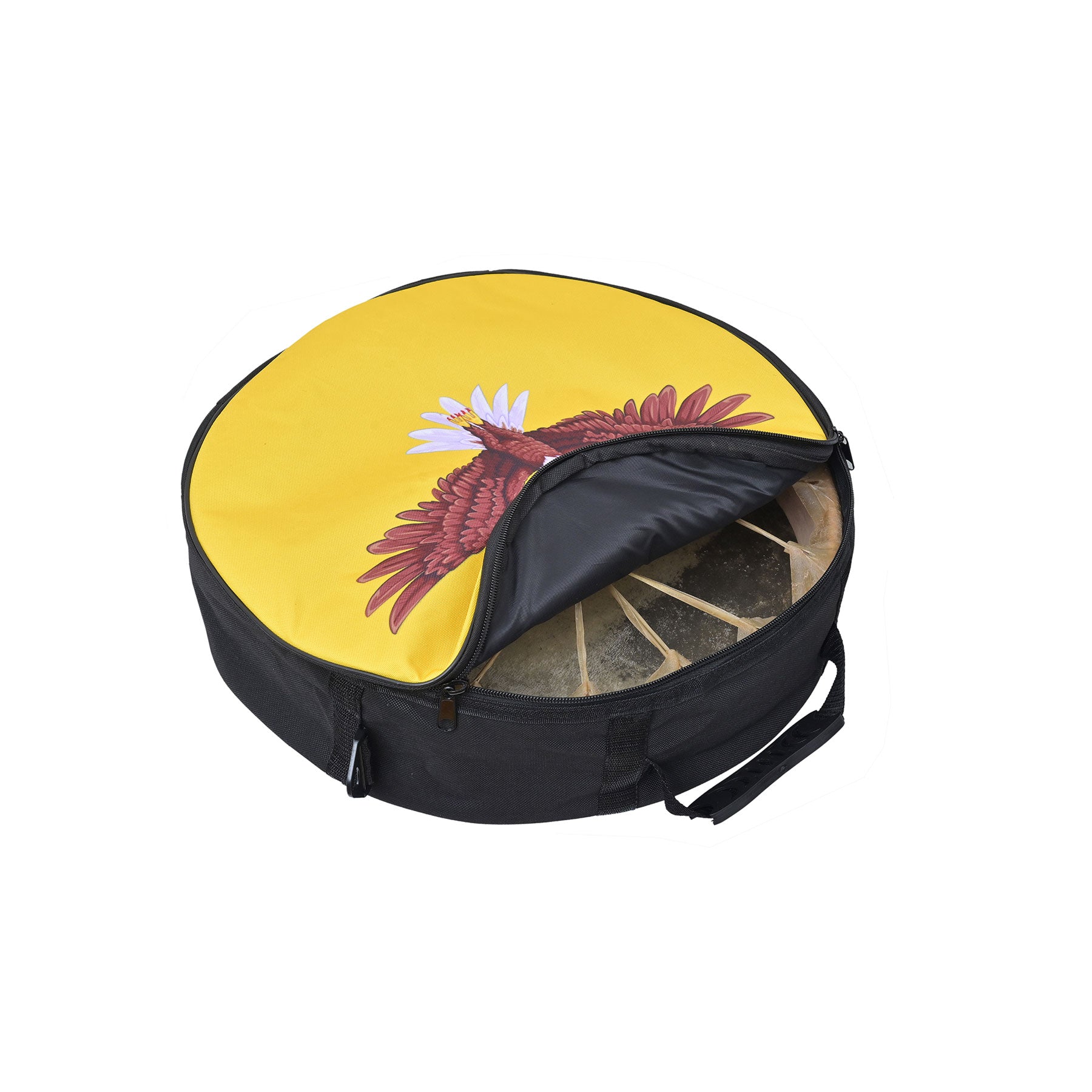 Eagle Sublimation Shaman Drum / Farm Drum Quality Bag in Various 14 to 22 inch