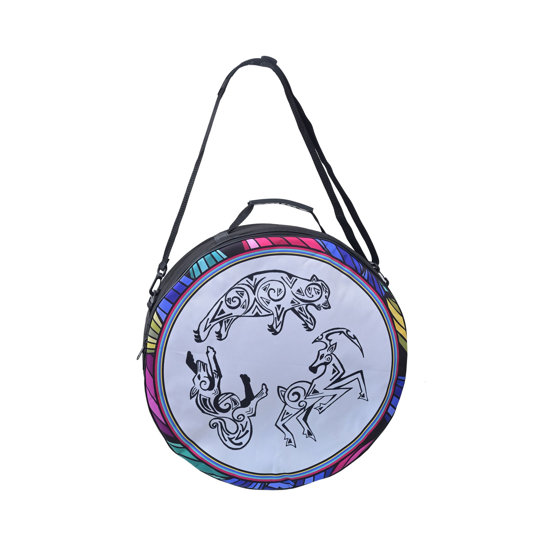 New Sublimation Shaman Drum / Farm Drum Quality Bag in Various 14 to 22 inch..