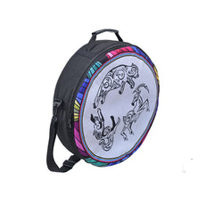 New Sublimation Shaman Drum / Farm Drum Quality Bag in Various 14 to 22 inch..